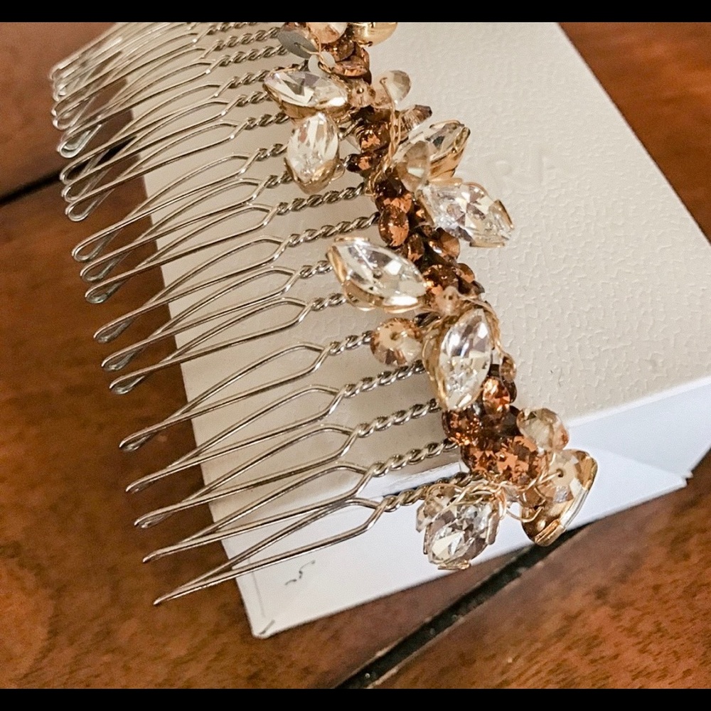 Custom Swarovski Jeweled Hair Piece